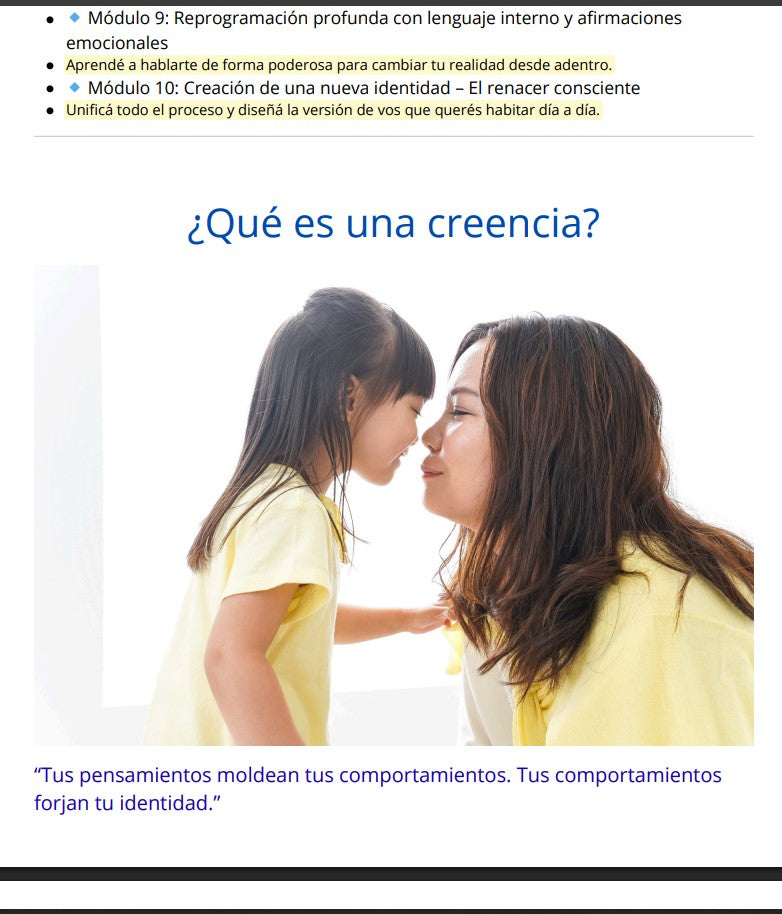 📘 Rompe tus creencias limitantes y alcanza tu mejor versión (Manual)