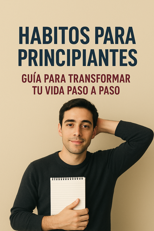 📘Hábitos para Principiantes: Manual práctico para transformar tu vida paso a paso (Manual)