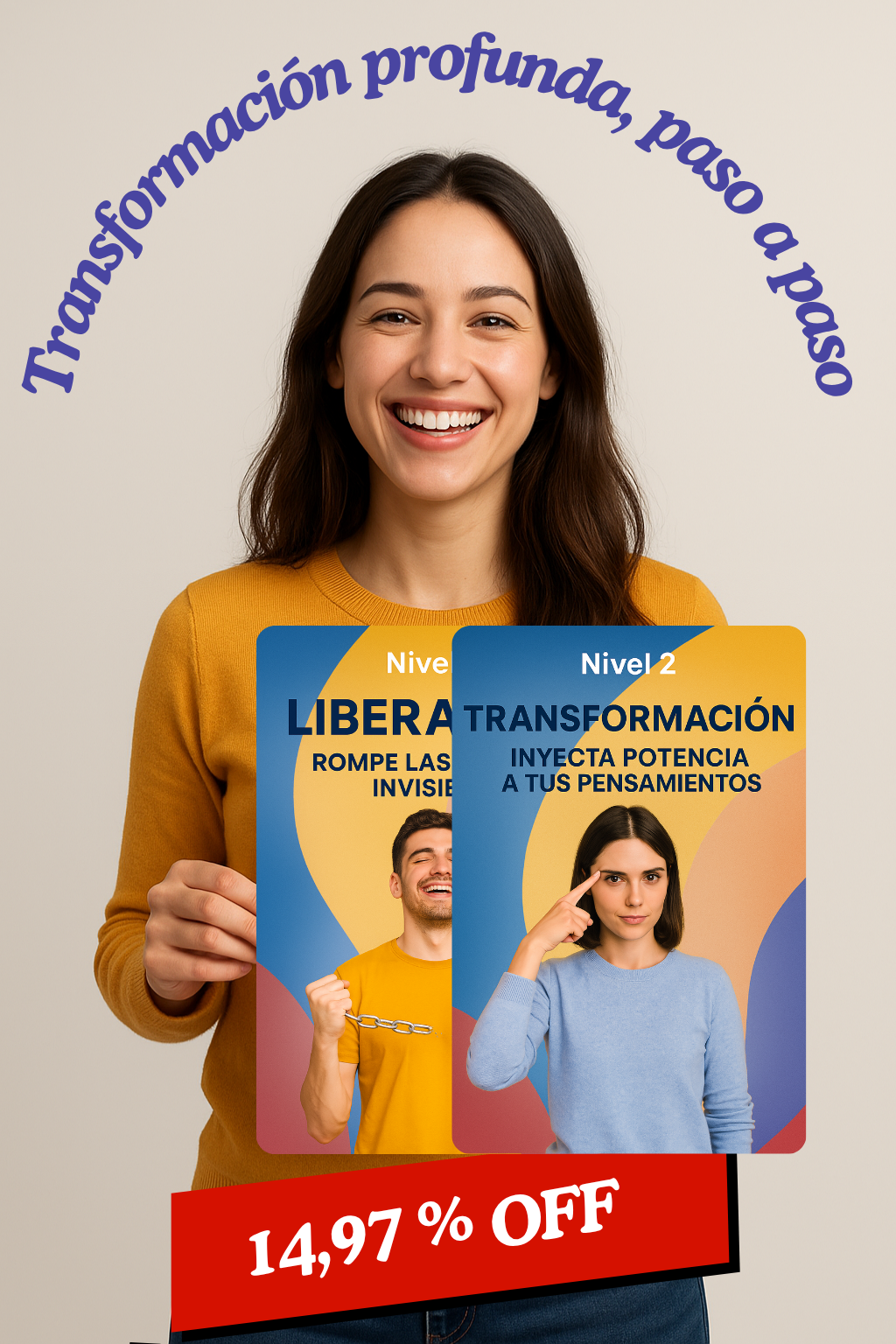 🎥🎥Transformación Paso a Paso: cambia tu mente y alcanza resultados reales (Programa Grabado)
